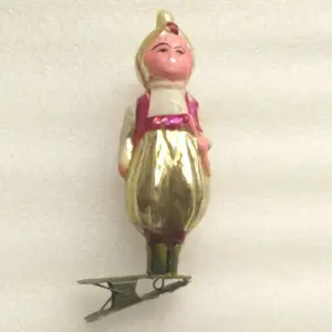 Vintage Glass USSR Christmas Ornament Aladdin