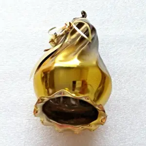 Modern Glass Ukrainian Christmas Ornament