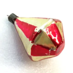 Vintage Glass Christmas Ornament Toy
