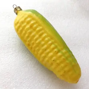 Vintage Glass Christmas Ornament Old Corn