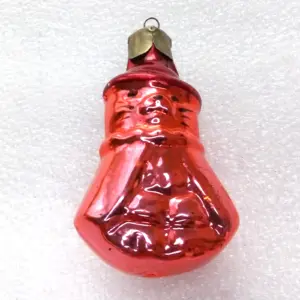 Antique Vintage Glass Christmas Ornament Cat in Boots