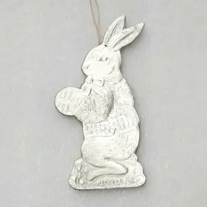 Antique Vintage Uss R Cardboard Dresden Christmas Ornament Hare