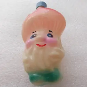 Antique Vintage Glass USSR Christmas Ornament Old Mushroom