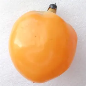 Antique Vintage Glass Christmas Ornament Tree Tomato