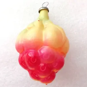 Antique USSR Vintage Glass Christmas Ornament Berry