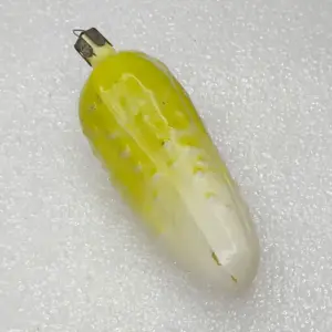 Antique Vintage USSR Glass Christmas Ornament Pickle