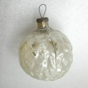 Huge Antique Vintage USSR Glass Christmas Ornament Hop