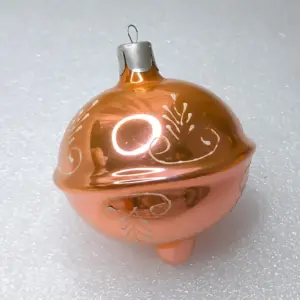 Antique Vintage USSR Glass Christmas Toy Ornament Whirligig
