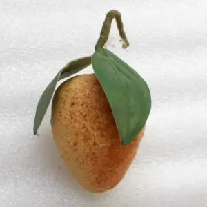 Old Antique Vintage Cotton USSR Christmas Ornament Apple