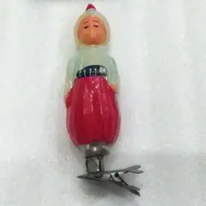 Vintage Glass Christmas USSR Ornament Aladdin