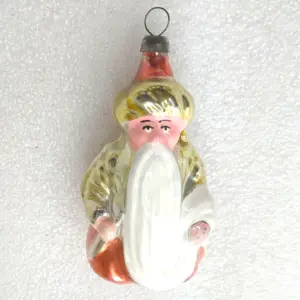 Antique Vintage USSR Glass Christmas Ornament Sultan