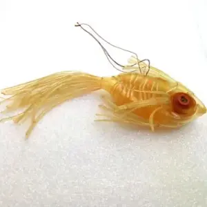 Vintage Rubber? Ukrainian Christmas Ornament Fish