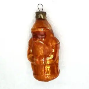 Vintage USSR Glass GDR? Christmas Ornaments Fir Tree Santa Claus