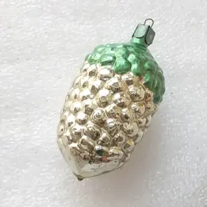 Antique Vintage Mercury Glass Christmas USSR Ornaments Decor Grape