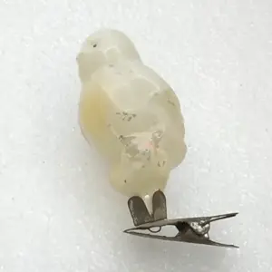 Antique Vintage USSR Glass Christmas Tree Old Ornament Bird