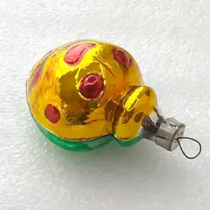 Antique Vintage USSR Mercury Glass Christmas Tree Ornament Bug