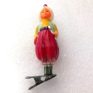 Old Antique Vintage Glass Christmas Ornaments Aladdin