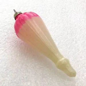 Old Antique Vintage Glass Christmas Ornament Parachute