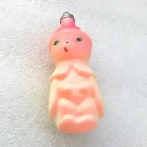 Antique Vintage USSR Glass Christmas Ornament Decor Cat in Boots