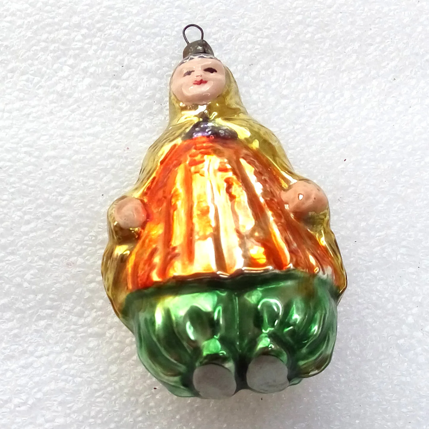 Vintage Glass Christmas Ornament Tree Queen