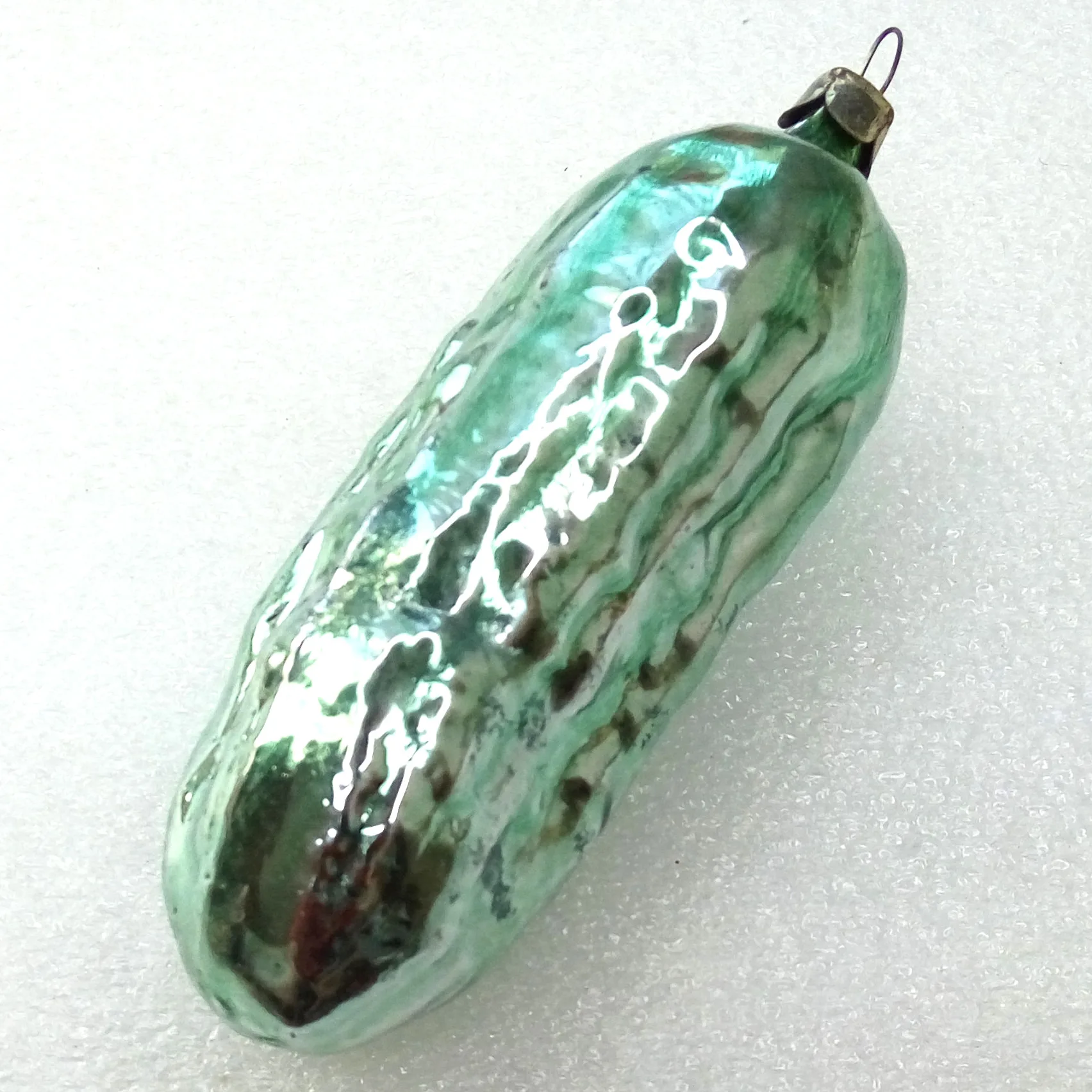 Vintage Glass Christmas Ornament Tree Pickle