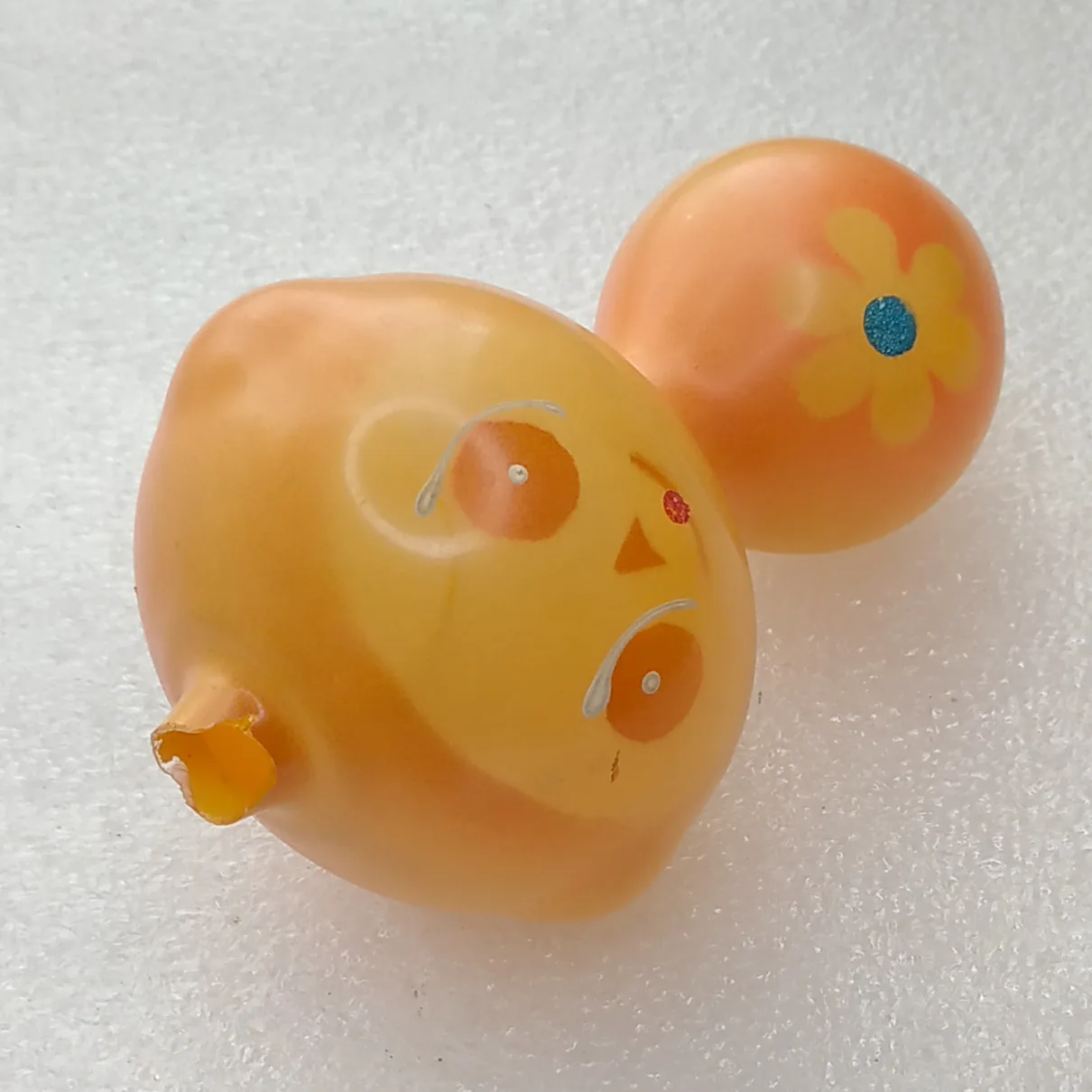 Antique Vintage USSR Glass Christmas Ornaments Cheburashka