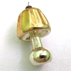 Antique Vintage USSR Glass Christmas Ornament Old Lamp