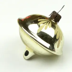 Old Antique Vintage Glass Christmas Ornament Whirligig