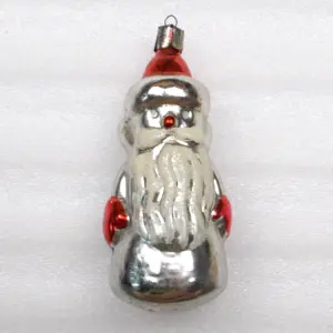 Antique Vintage Glass Christmas Ornament Santa Claus