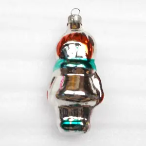 Old Antique Vintage Glass Christmas Ornament Girl