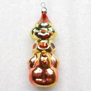 Antique Vintage Glass Christmas Ornament Old Clown