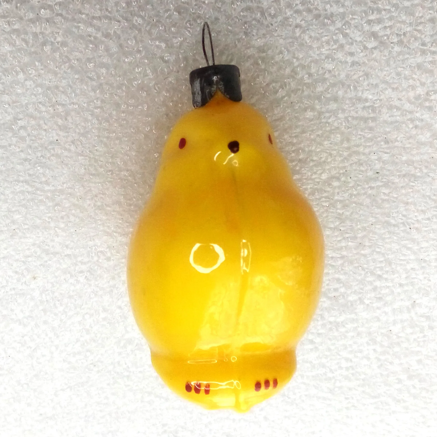 Antique Vintage Glass Christmas Ornament Chicken