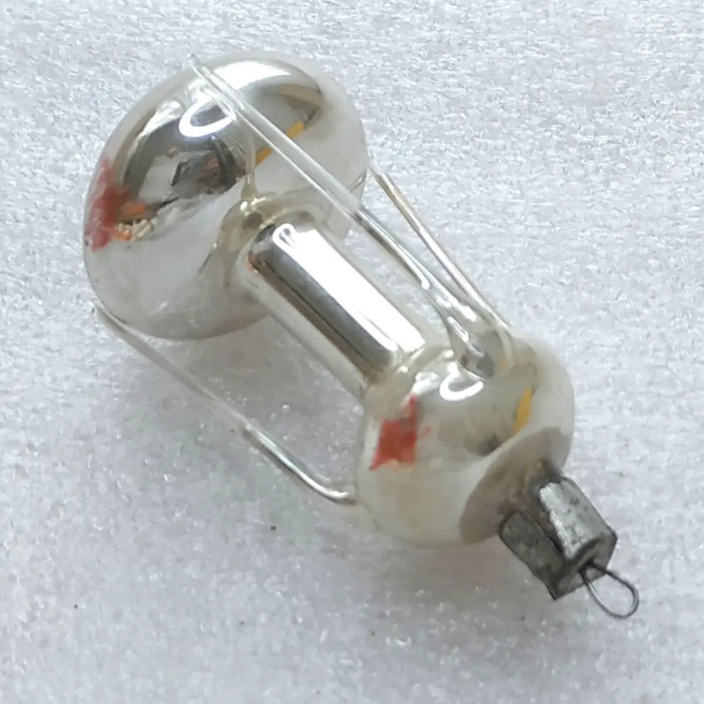 Vintage Glass Christmas Tree Ornament Sputnik Mir USSR Satellite