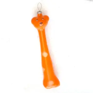 Vintage Glass Christmas Ornament USSR Antique Giraffe