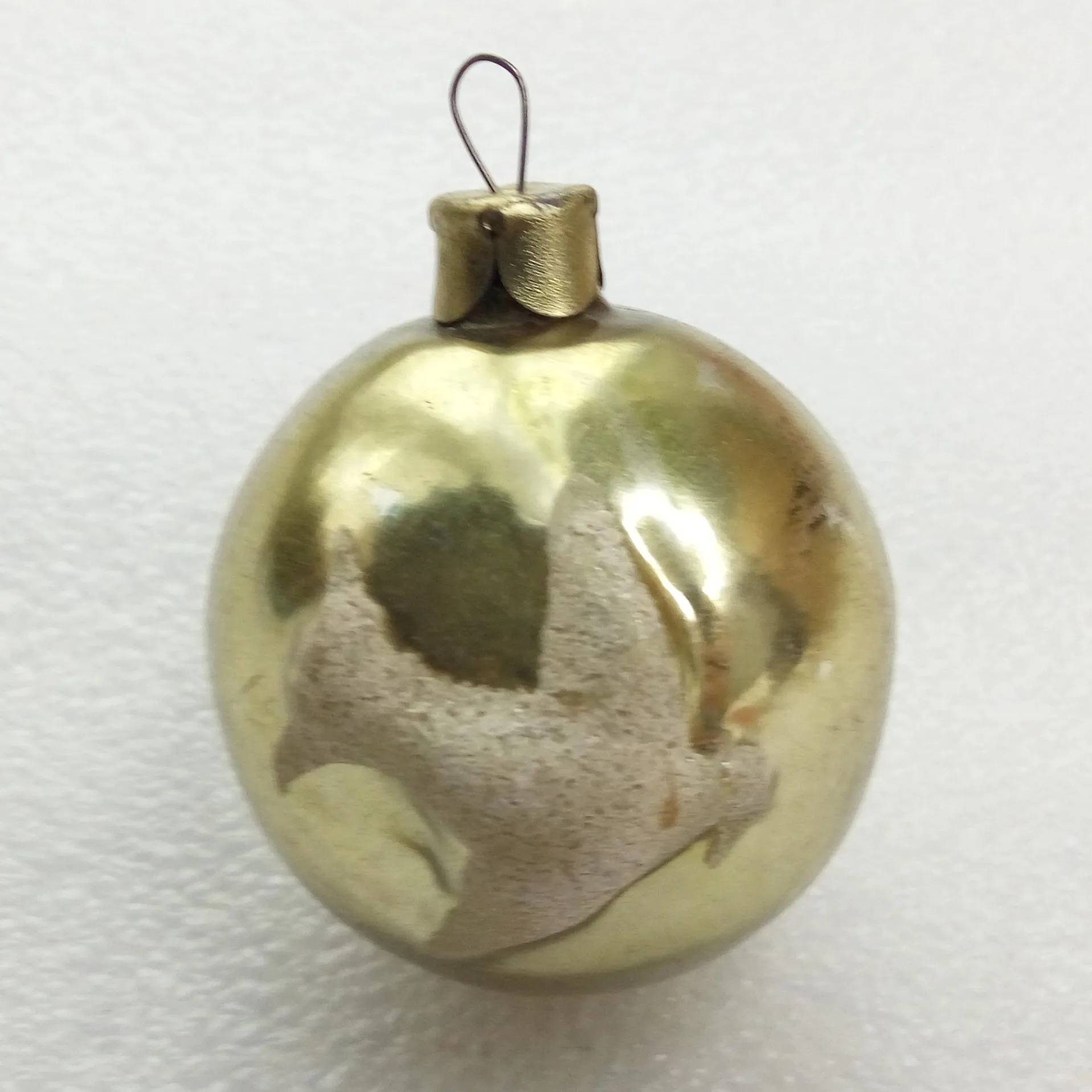 Old Antique Vintage Glass Christmas Ornament Pigeon