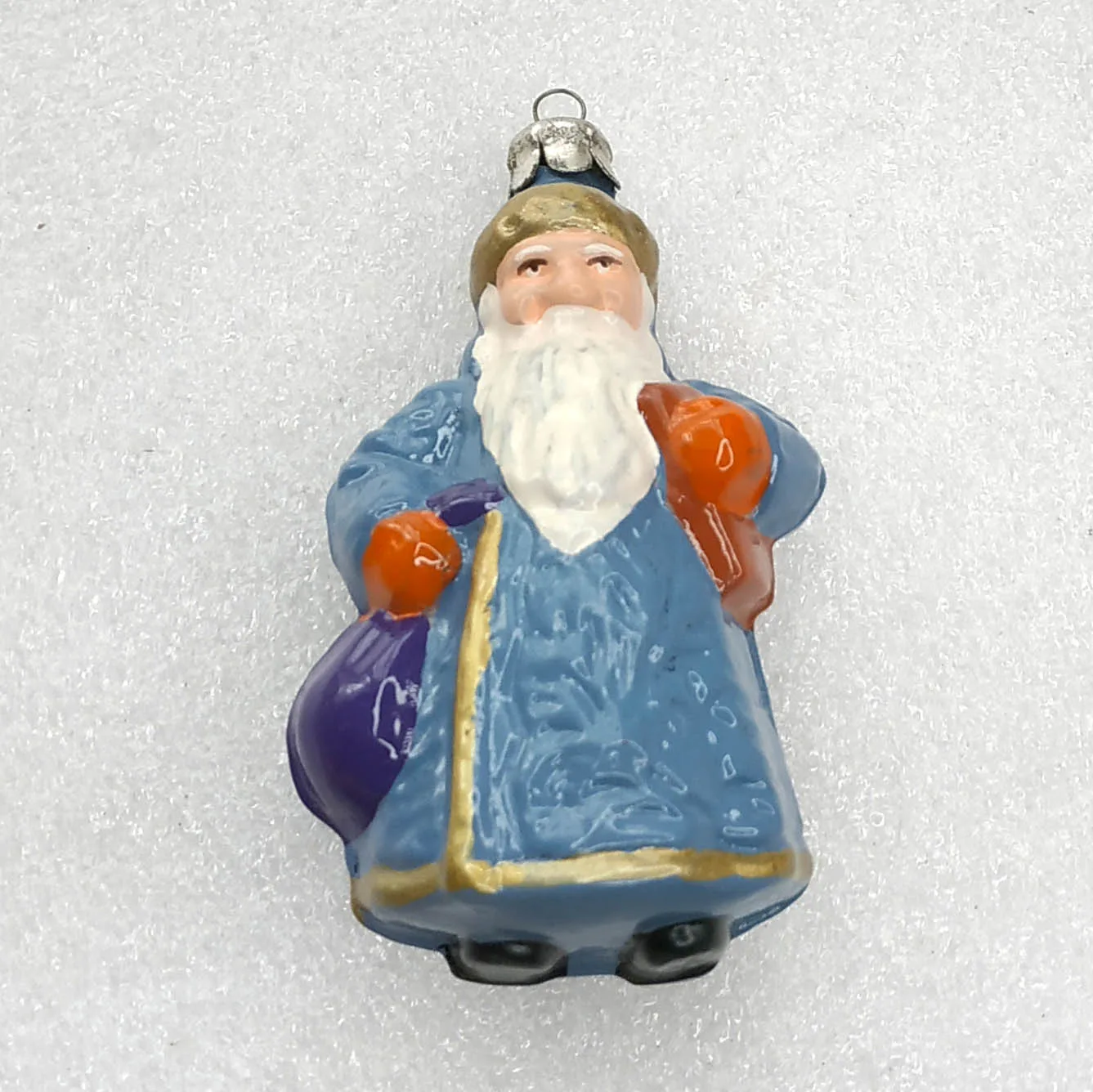 Vintage Glass Christmas Ornaments Antique Tree USSR Decor Santa Claus