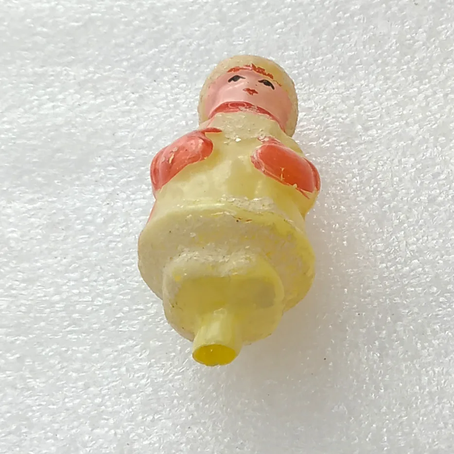 Antique Vintage Glass USSR Christmas Ornament Boy