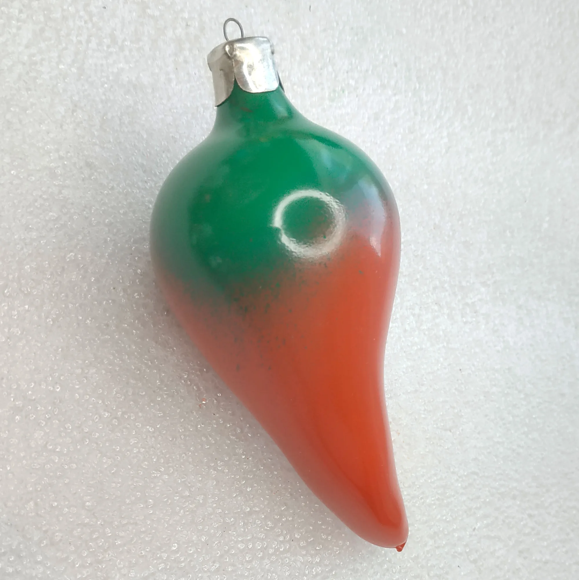 Antique Unique Vintage Glass Christmas Ornament Paprik