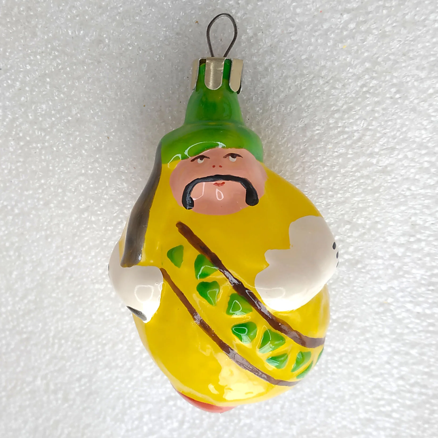 Antique Unique Vintage Glass Christmas Ornaments Prince Lemon