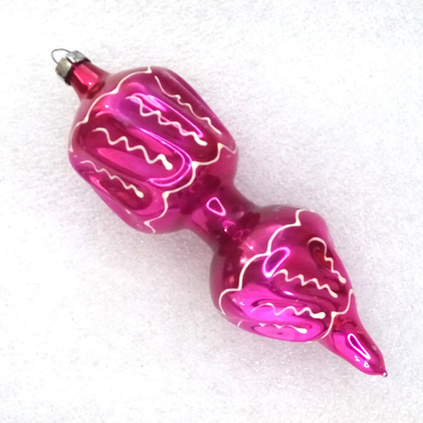 Old Antique Vintage Glass Christmas Ornament