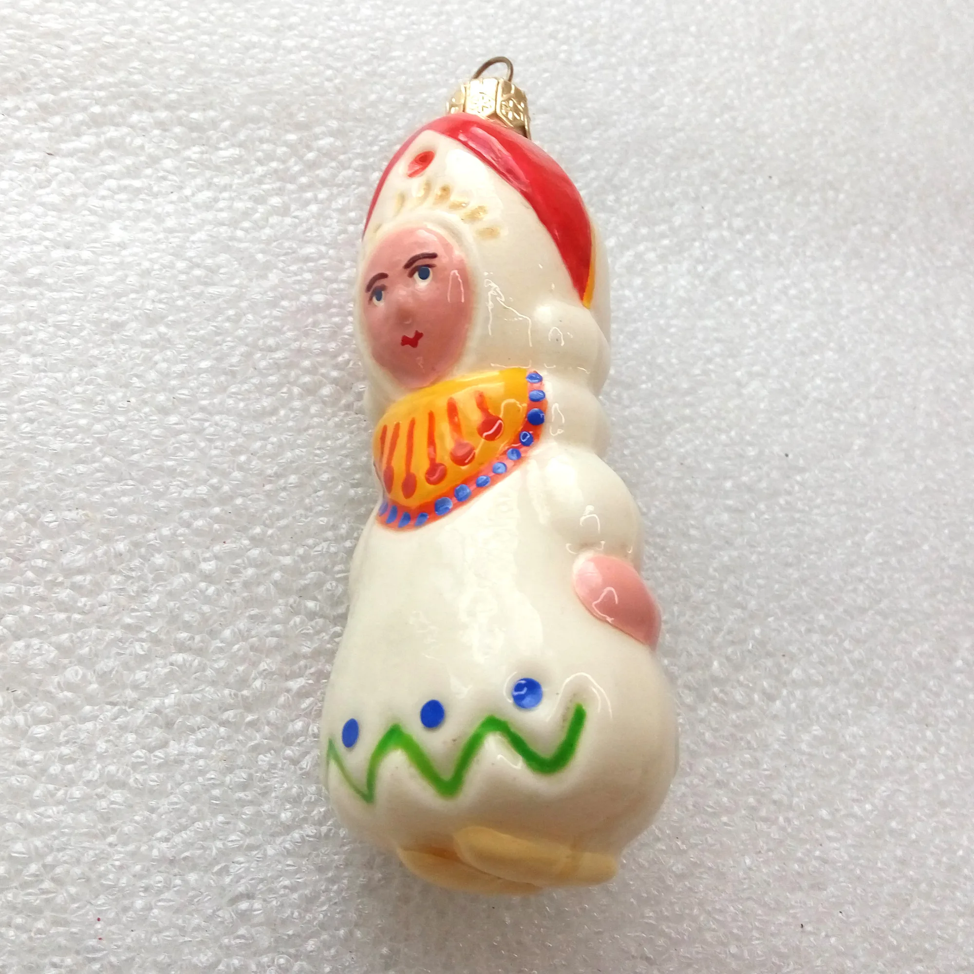 Antique Unique Vintage Glass Christmas Ornaments Princess