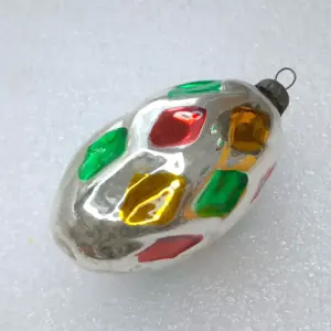 Antique Unique Vintage Glass Christmas Ornaments Tree Toy Cone