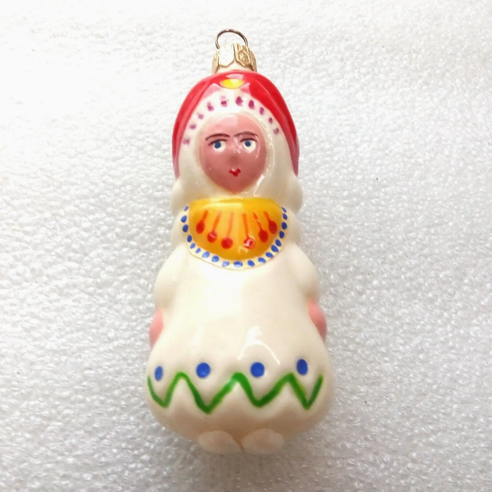 Antique Unique Vintage Glass Christmas Ornaments Princess