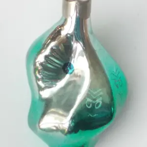 Antique Vintage Glass USSR Christmas Ornament Shell