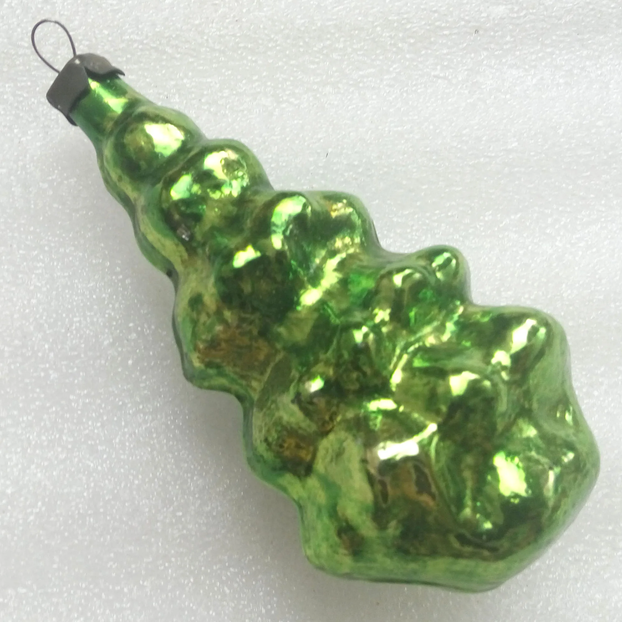 Vintage Ukraine Glass USSR Christmas Ornament