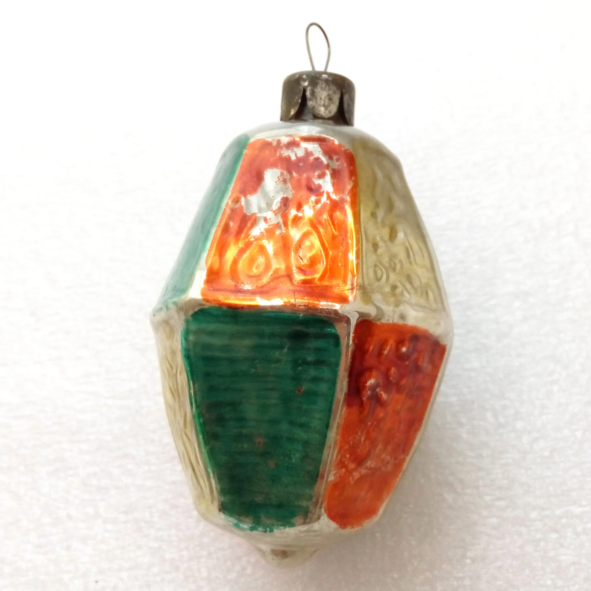 Vintage Glass Ukraine Christmas Ornaments