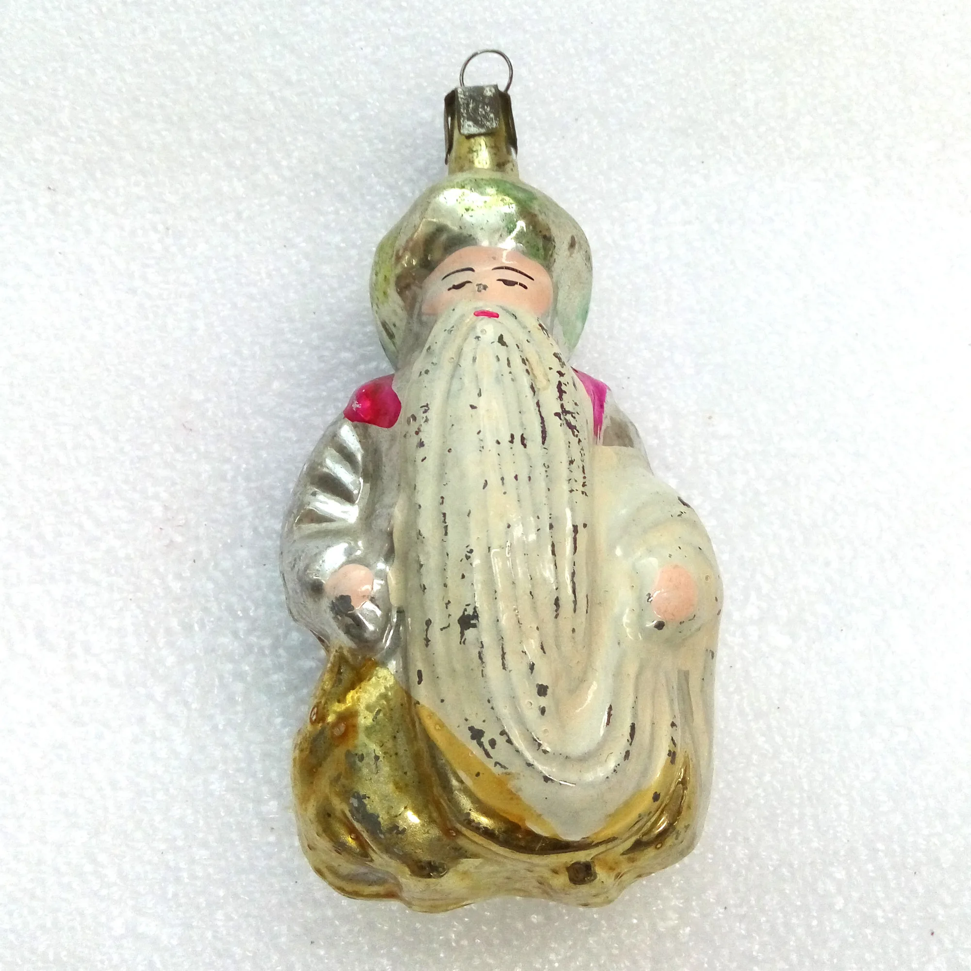 Vintage Glass Christmas Ornament Sultan