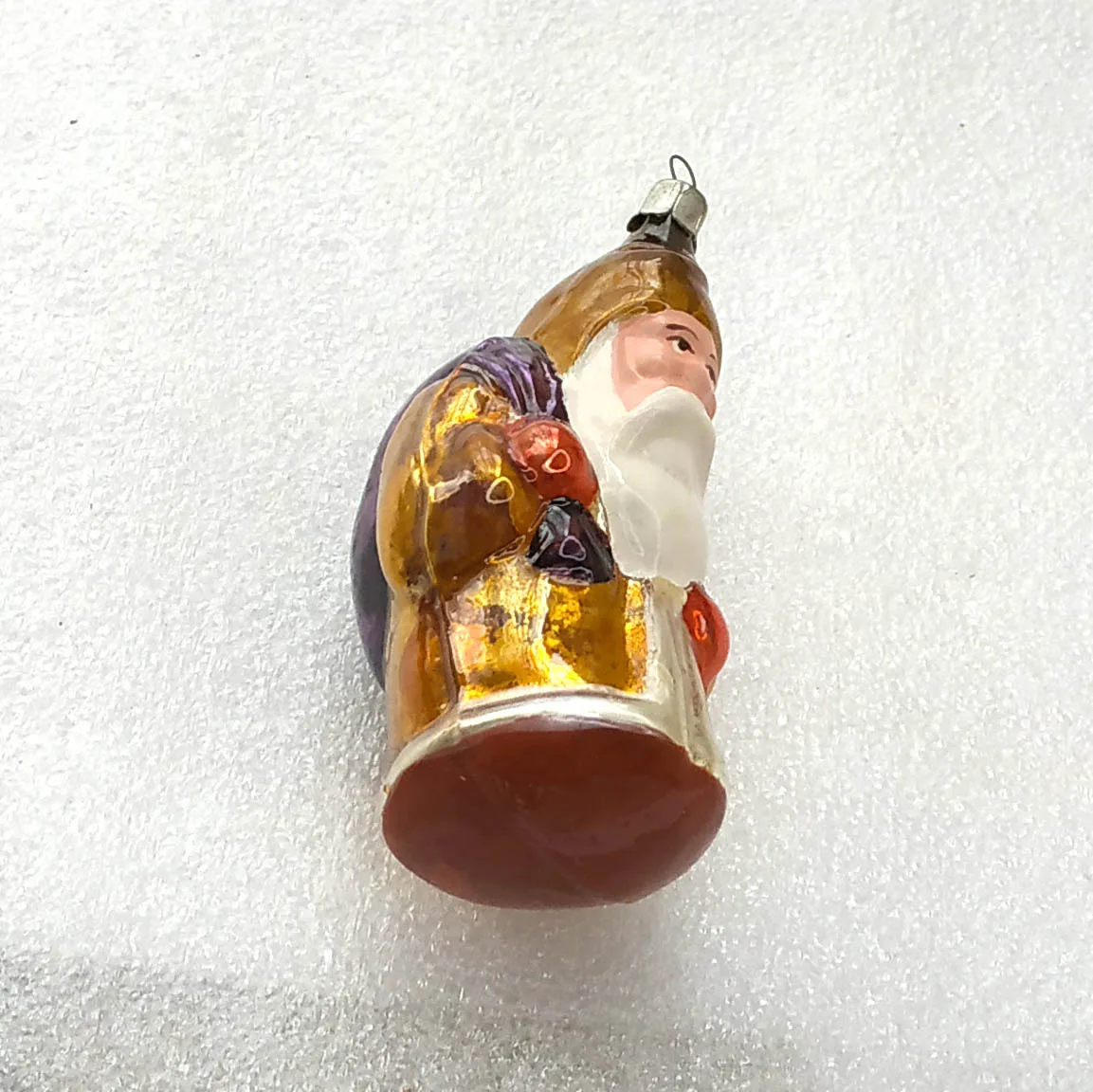 Vintage Mercury Glass Christmas Ornaments Tree Antique USSR Decor Santa