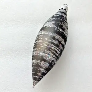 New Modern Ukrainian Glass Christmas Ornament Icicle
