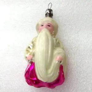 Vintage Glass Christmas Ornament Sultan
